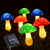 Launische Pilzwegstecker-Lichter mit keramischen Kappen und warmer LED-Beleuchtung Brehn