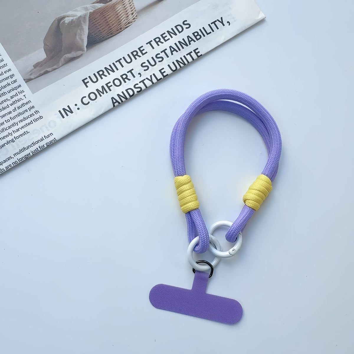 Vielseitiges Dual-Loop-Lanyard mit ID-Tag-Halter Brehn