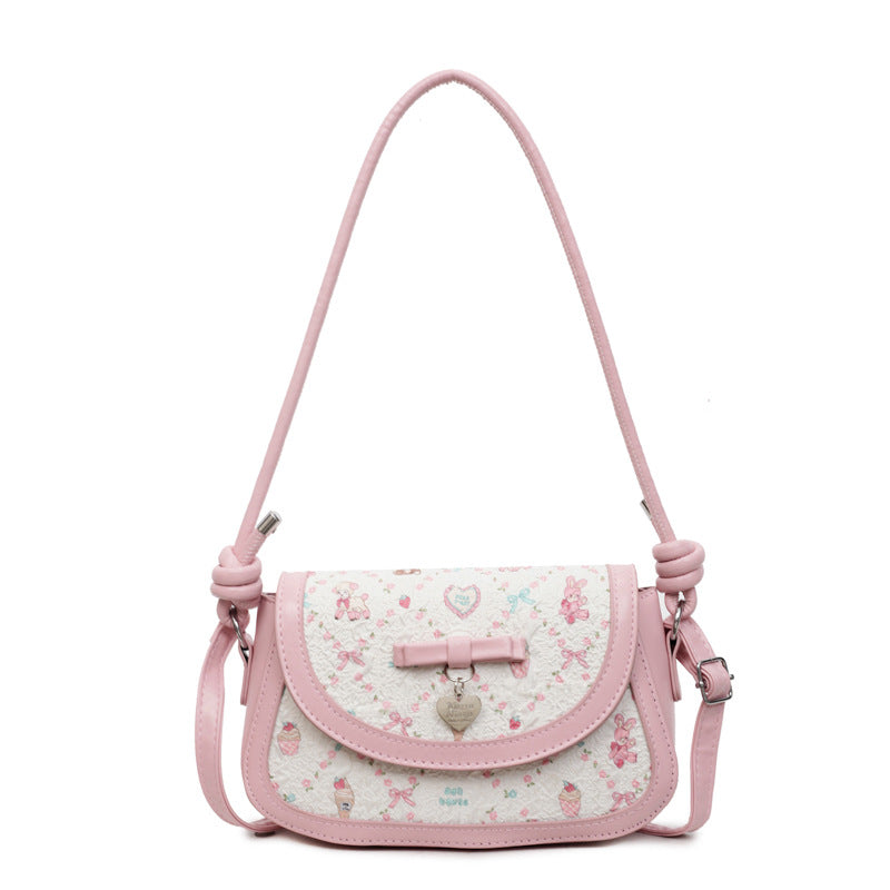 Verspielt Illustrierte Mini-Handtasche Brehn