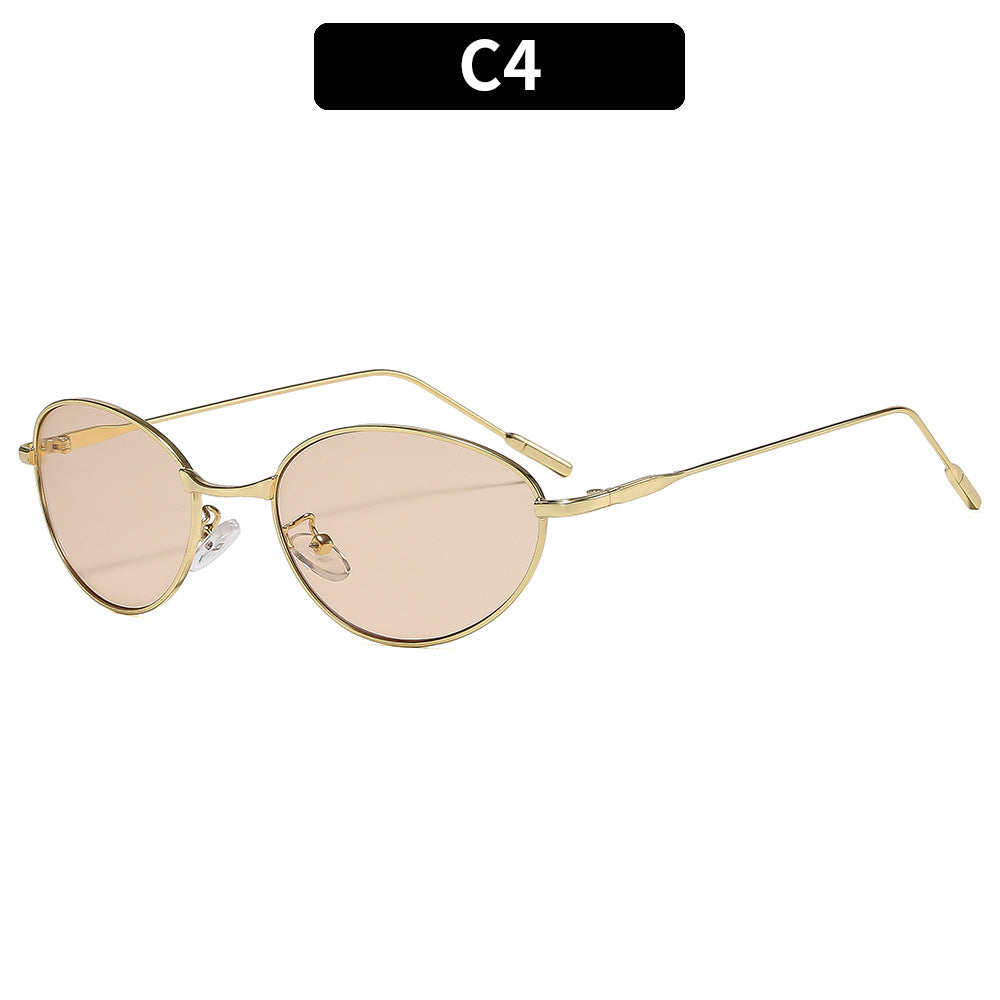 Elegante ovale Rahmenschutzbrille