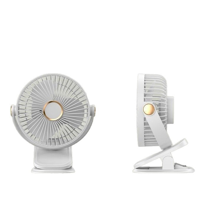 Damen Tragbarer Tischventilator mit variablen Geschwindigkeitsstufen und integriertem LED-Licht Brehn