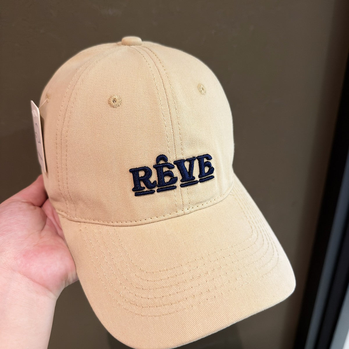 Herren Premium Baumwolle Bestickte Mütze Brehn