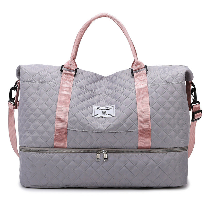 Stilvolle gesteppt Reis-Duffle Brehn