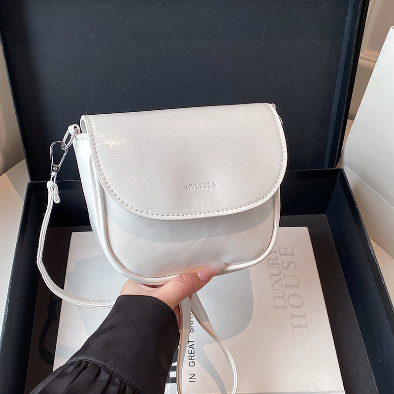 WoMinimalist Faux Leder Umhängetasche Brehn