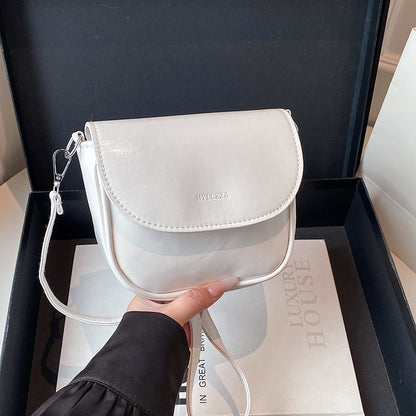 WoMinimalist Faux Leder Umhängetasche Brehn