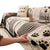 Tierpfotenprint dekorative Wurfdecke