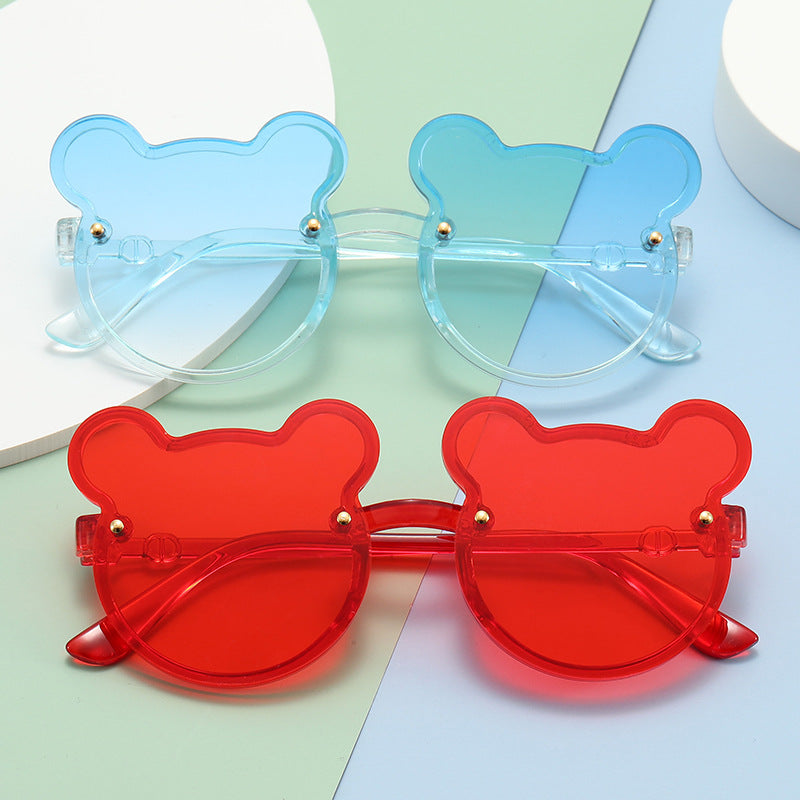 Damen Verspielte Bärenform Sonnenbrille Brehn