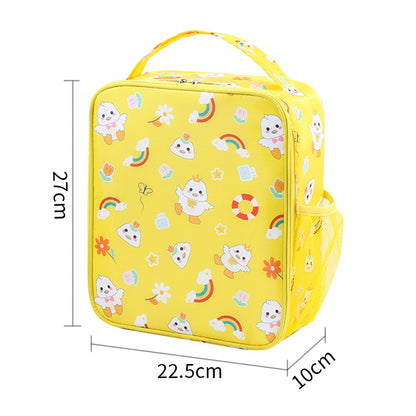 Stylische cartoon-inspirierte isolierte Lunch-Tasche Brehn