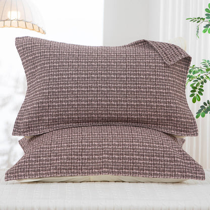 Damen Kissenbezug mit filigranem Blumenmotiv Brehn
