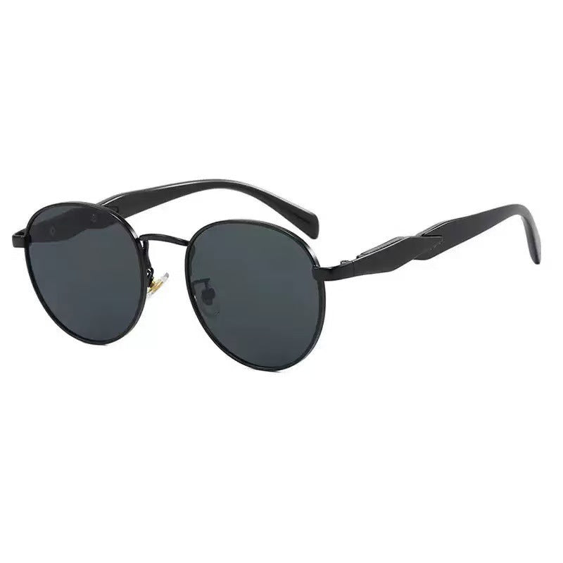 Elegante Modische Ovale Rahmen Sonnenbrillen Brehn