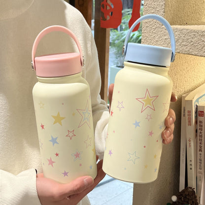 Damen Isoliertrinkflasche mit stylischem Sternenmotiv Brehn
