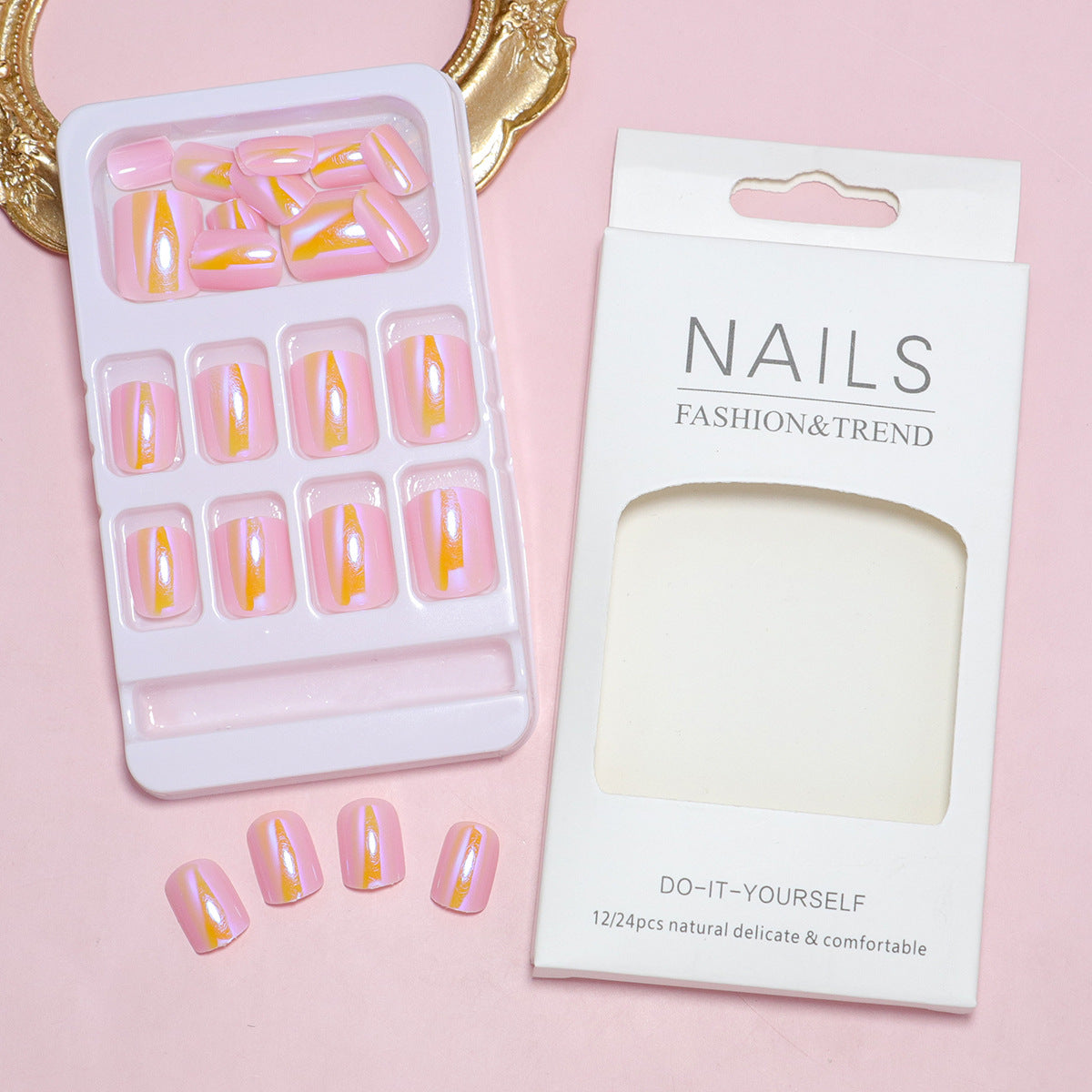 DIY Designed Press-On Nail Set Brehn