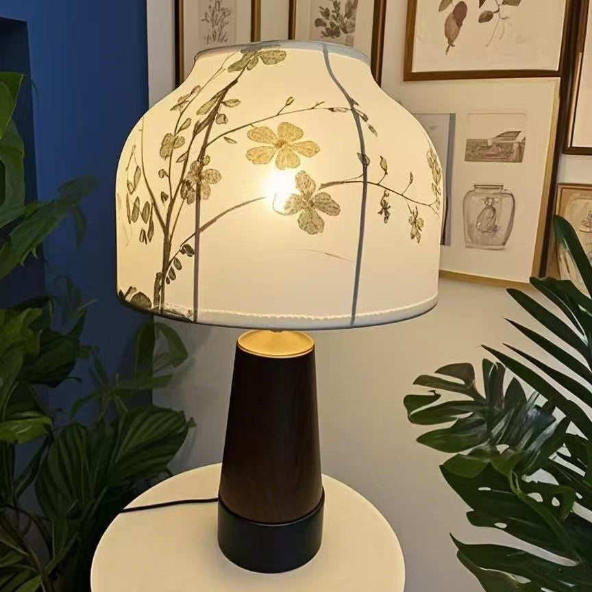 Blumen Design Tischlampe