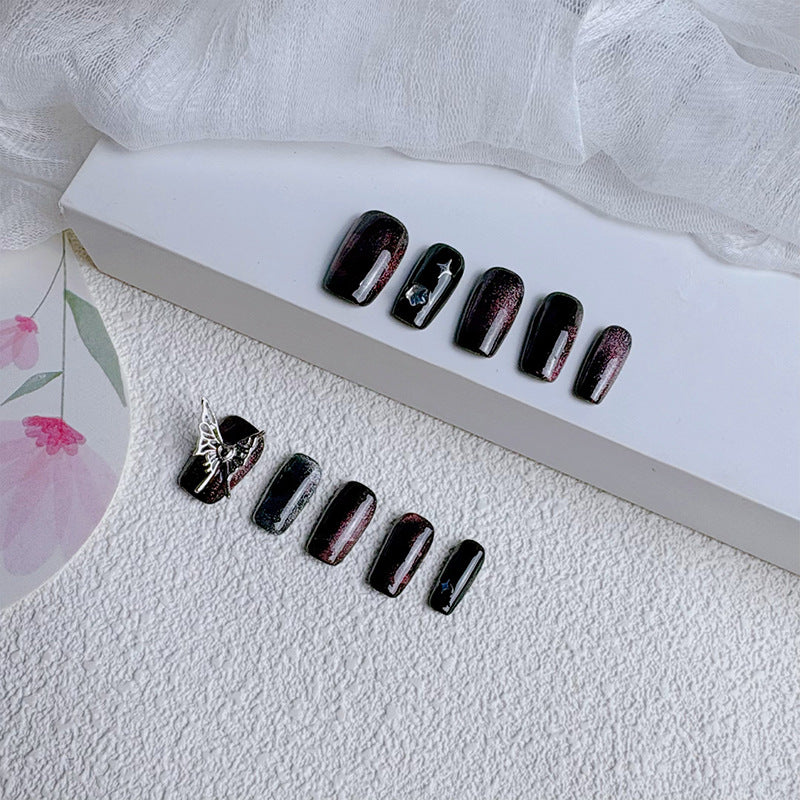 Dekoratives Press-On Nagelset Brehn