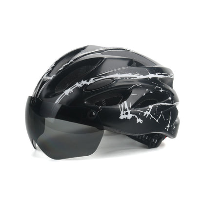 Fahrradhelm mit integriertem Visier Brehn