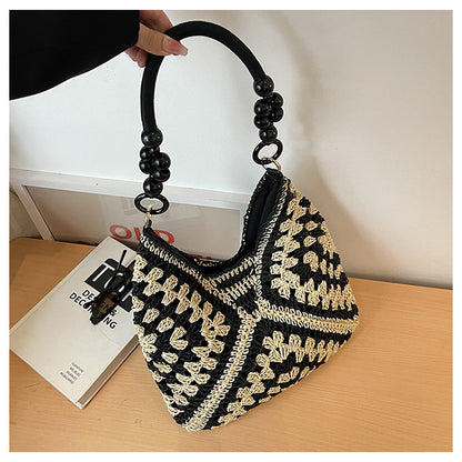 Handgefertigter gewebter Strandtasche