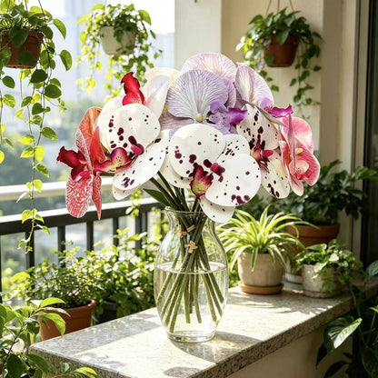 Lebensechte künstliche Orchideenstängel
