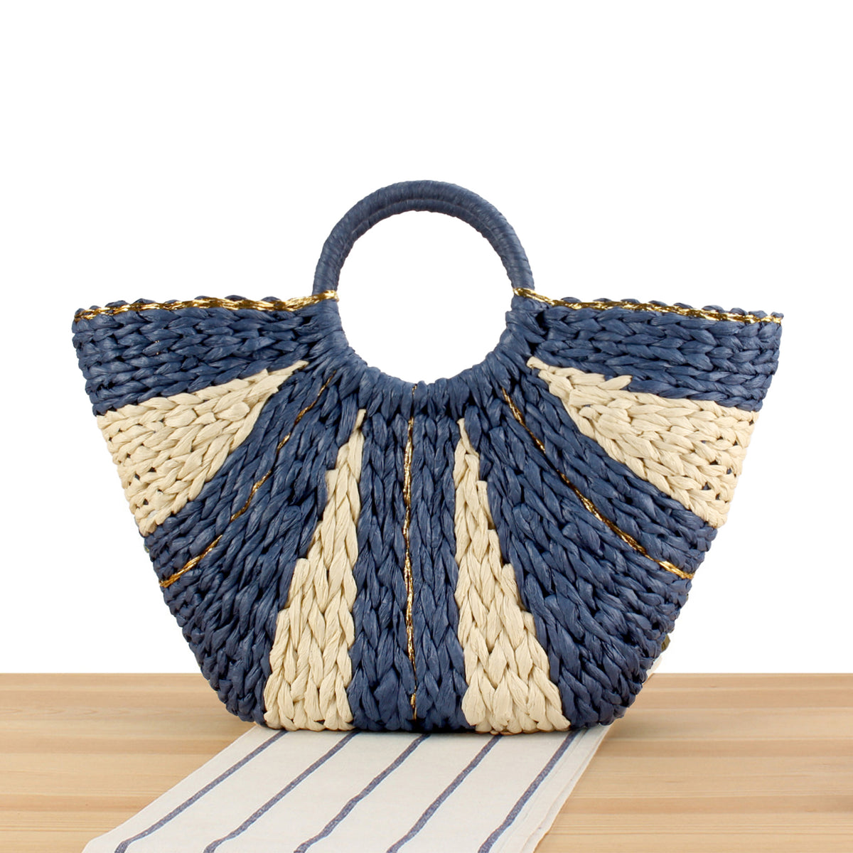 Boho-Chic Korbtasche Brehn