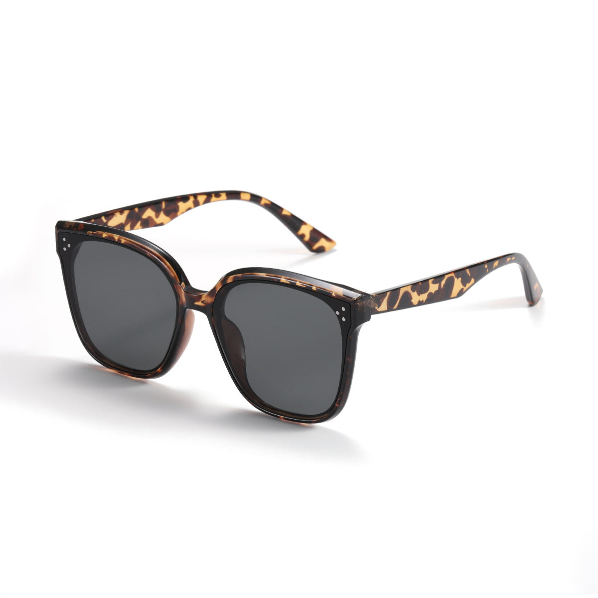 Damen modische Sonnenbrille mit transparentem Akzent Brehn
