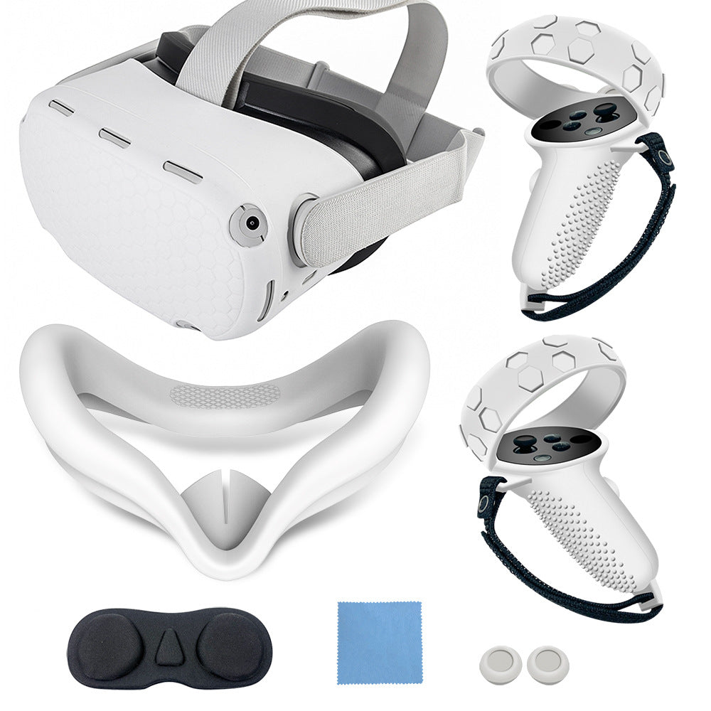 VR-Zubehör-Set mit Ergonomischer Halterung und Schutz für Controller Brehn