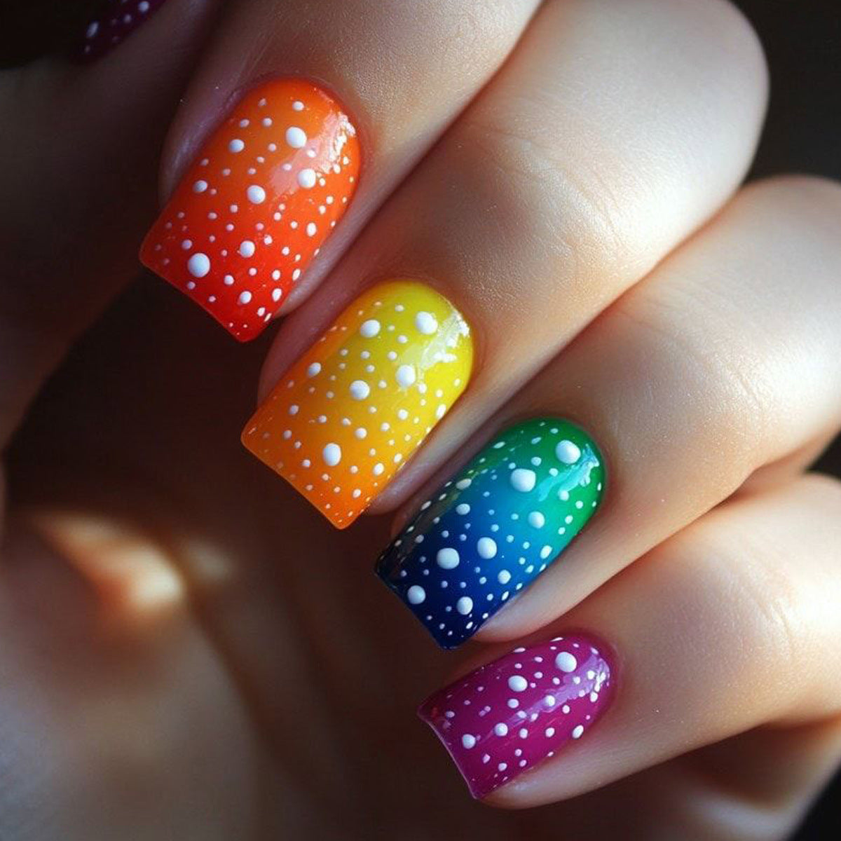 Gradient Ombre Nagelkunst Set Brehn