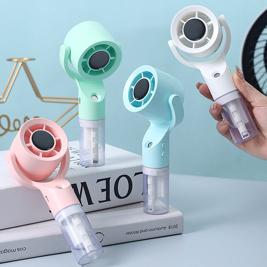 Tragbarer Mini Ventilator mit Sprühfunktion Brehn
