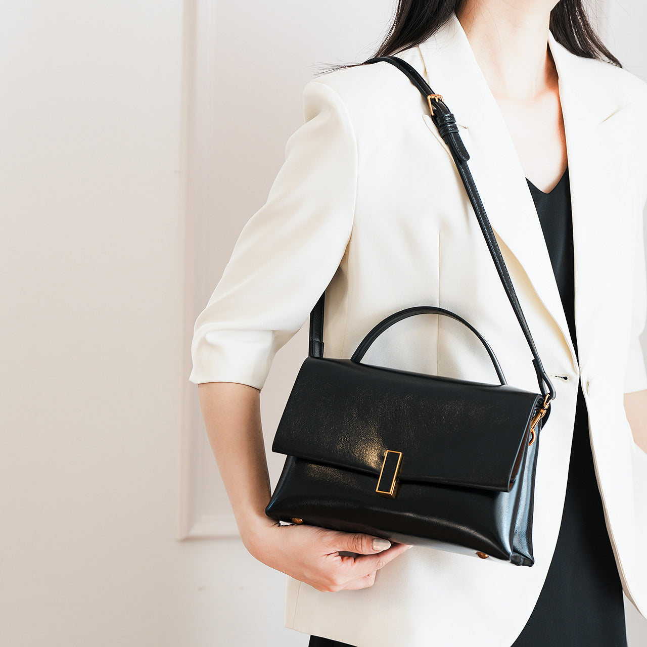 Elegante Strukturierten Handtasche Brehn 1785771151