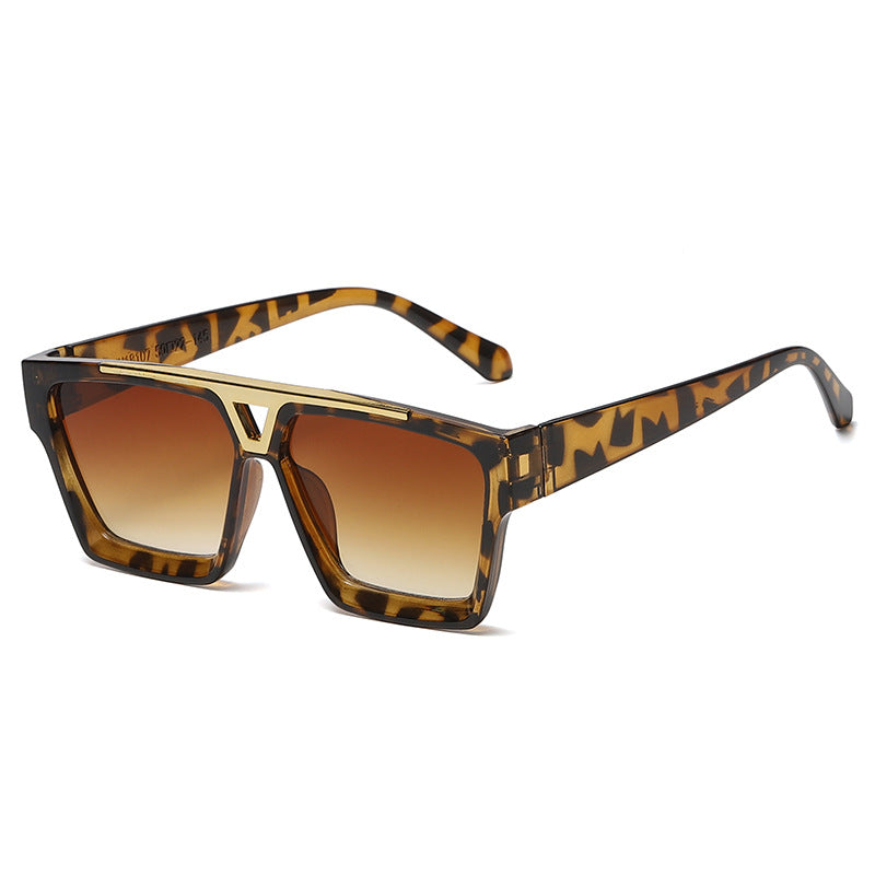 Damen oversized Sonnenbrille im stilvollen Schildpatt-Design Brehn