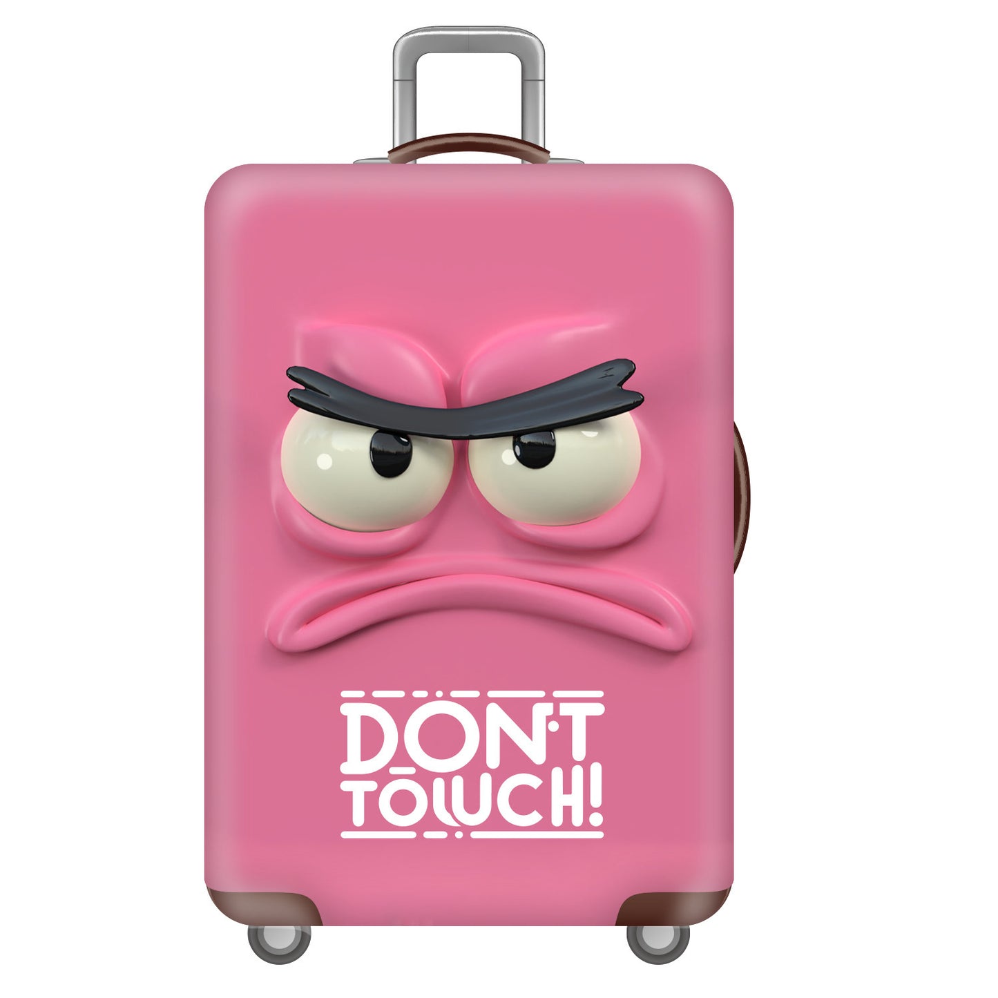 Unisex Hartschalenreisekoffer mit witzigem Monsterdesign Brehn