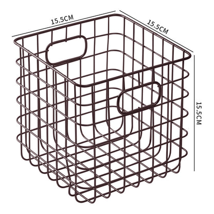 Unisex Drahtaufbewahrungskorb mit ergonomischen Griffen Brehn