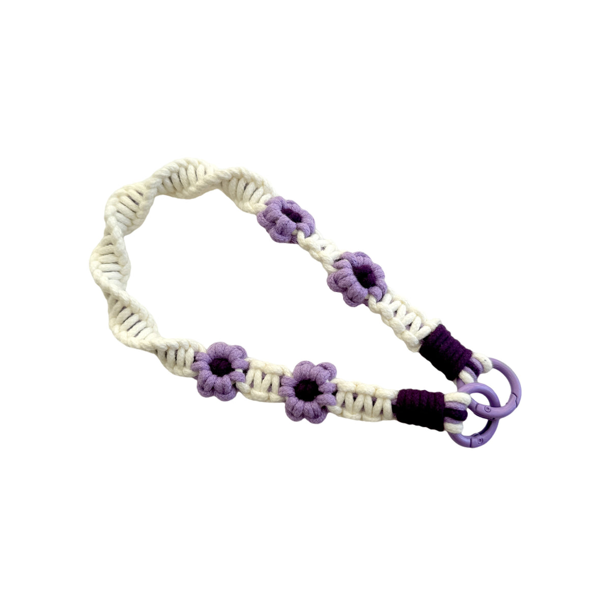 Dekorative Makramee Brille Kette Brehn