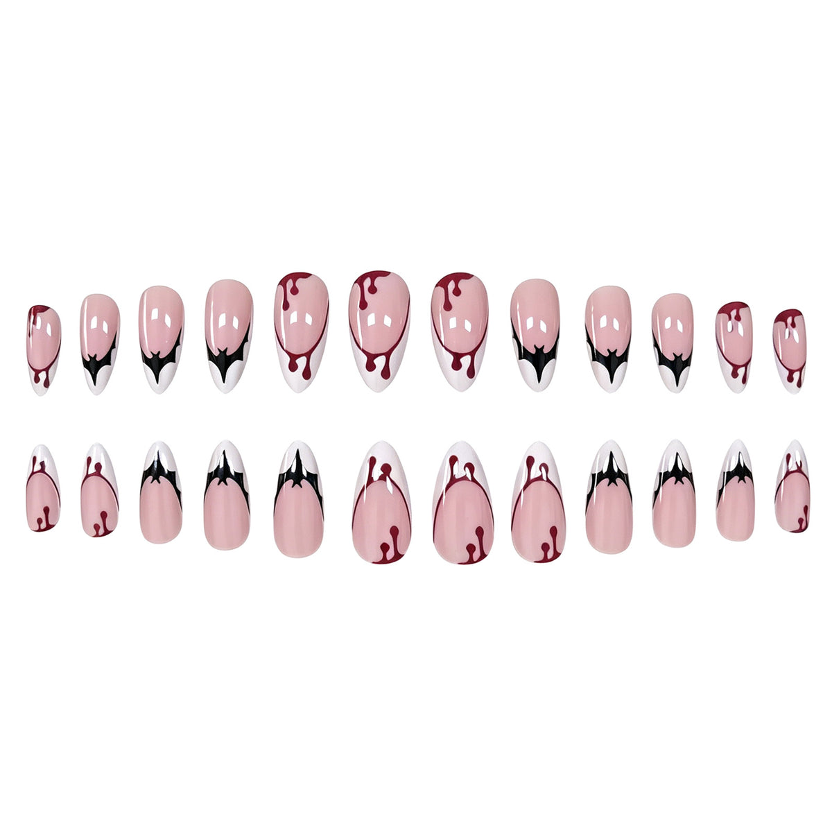 Gothic Halloween-Themen Nagelkunst Verbesserungen Brehn