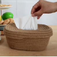 Dekorativer gewobener Tissue-Korb