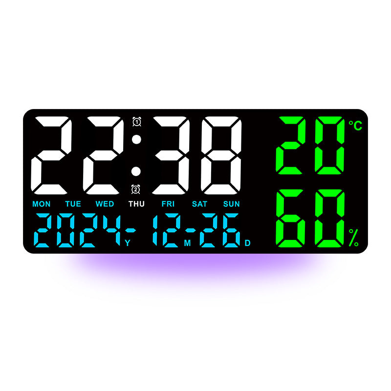 Digitaler Multifunktionswecker mit großem LED-Display Brehn