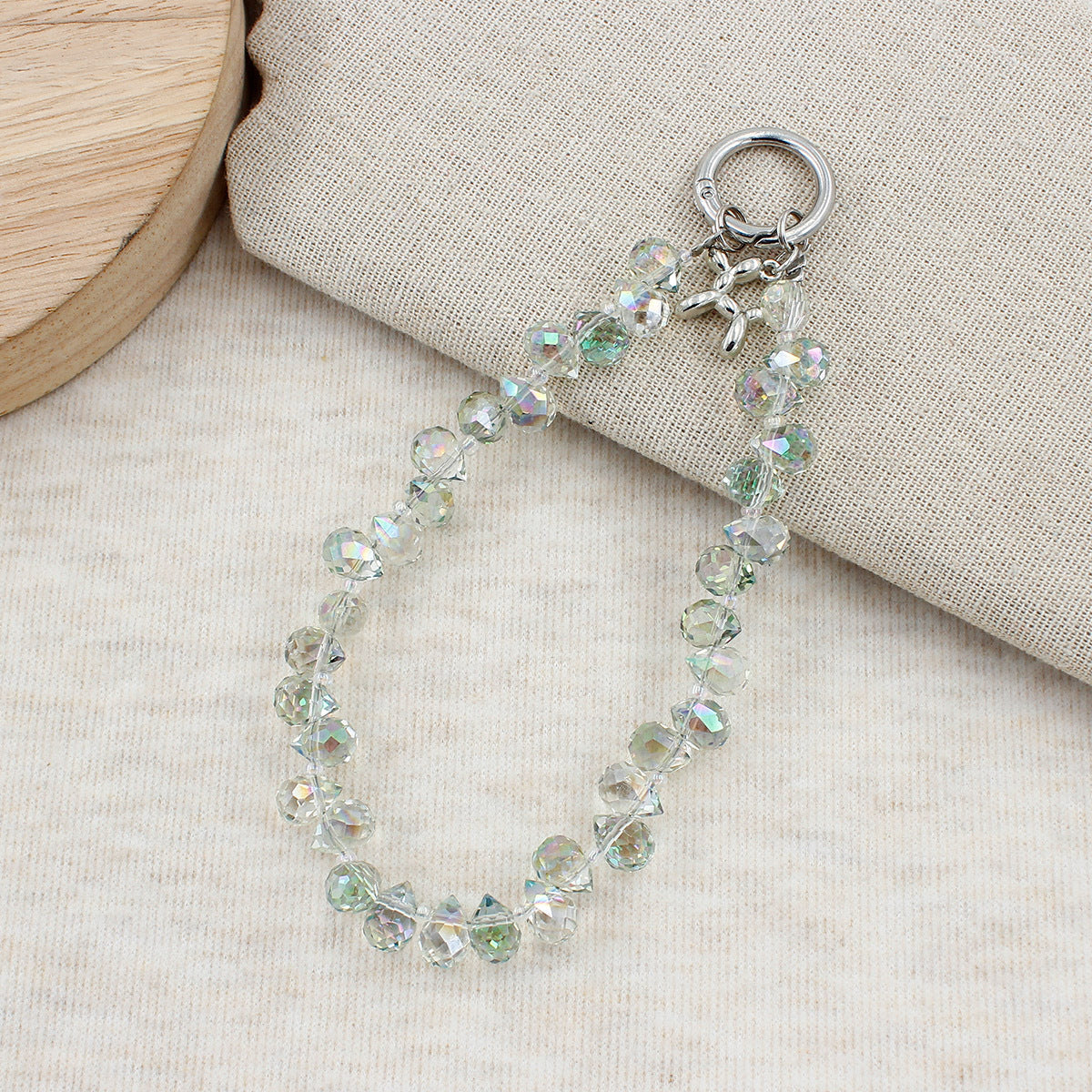 Kristall-verzierte Charm-Armband Brehn