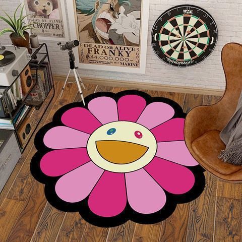 Künstlerischer blumenförmiger Teppich Brehn