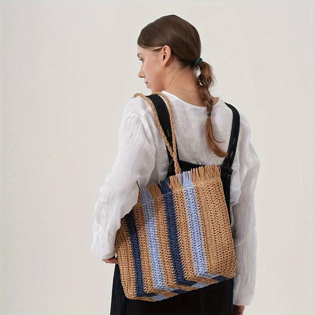 Handgefertigte Makramee Tote-Tasche Brehn