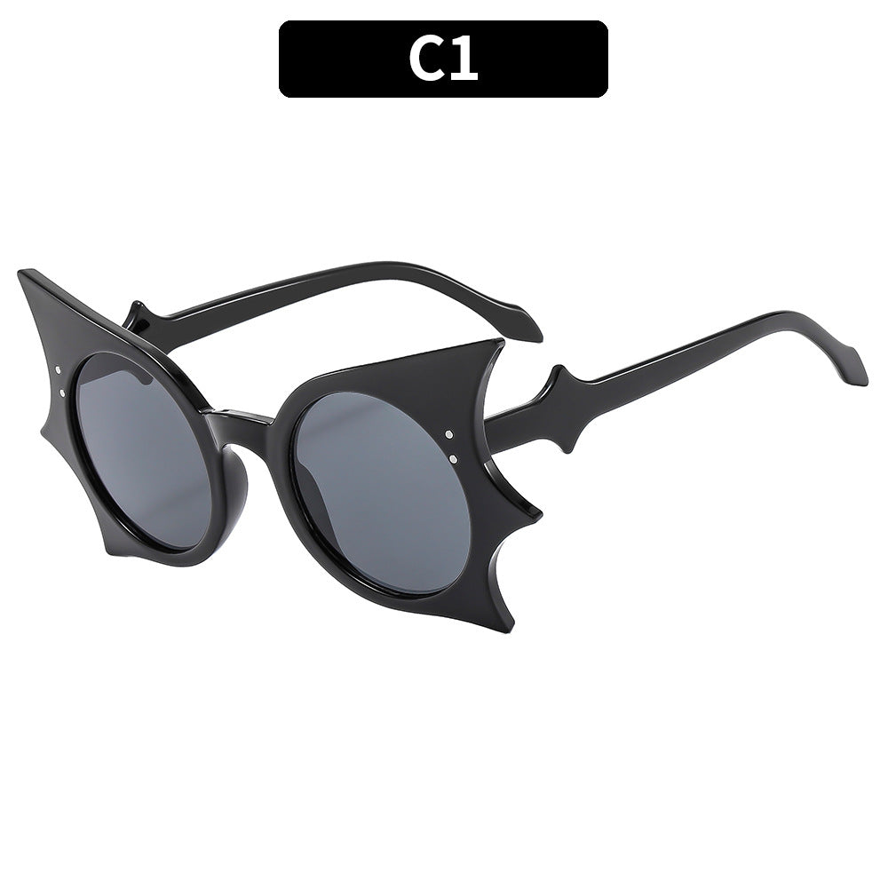 Künstlerische Skulpturale Katzenaugen-Sonnenbrille