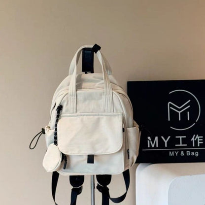 Damen vielseitiger Multifunktions-Rucksack mit mehreren Taschen Brehn