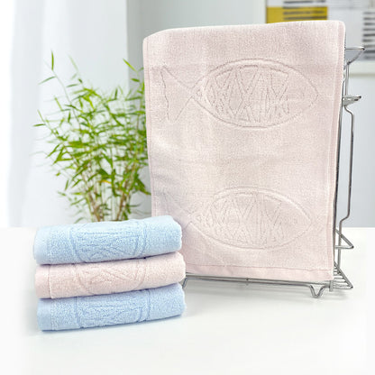 Luxuriöses Frottee Handtuchset Mit Verspieltem Fischmotiv Brehn