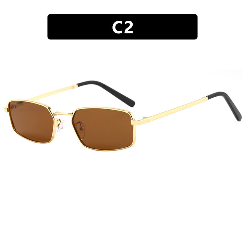 Damen modische quadratische Sonnenbrille mit polarisierten Gläsern Brehn