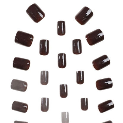 Glänzendes Press-On Nagelset Brehn