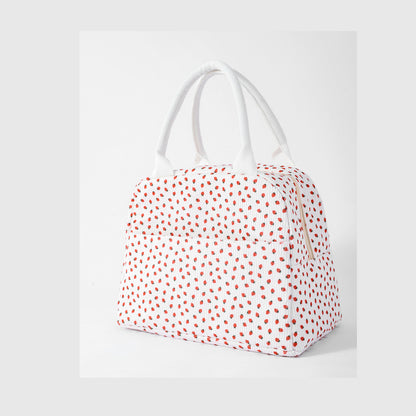 Isolierte Blumige Lunch Tasche