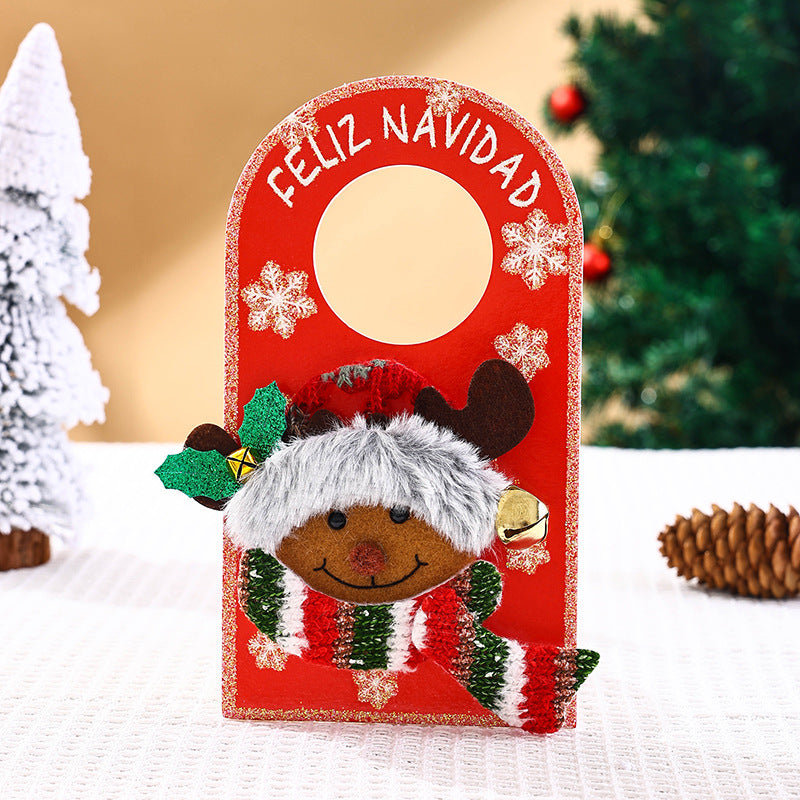 Dekorative Weihnachtsdeko Türschild Brehn