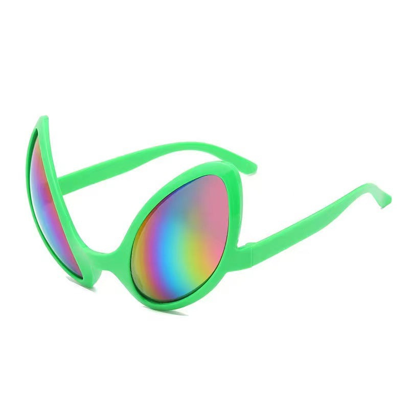 Fette geometrische Shield-Sonnenbrille Brehn