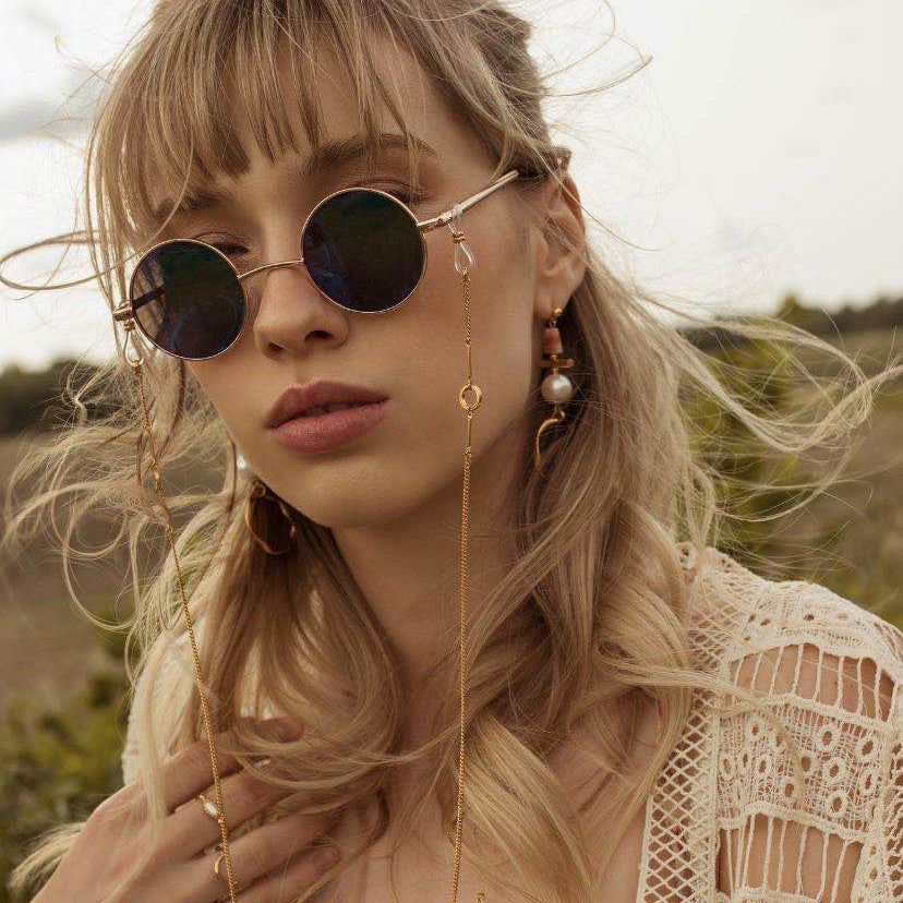 Elegante Kette mit Geometrischen Details Brehn