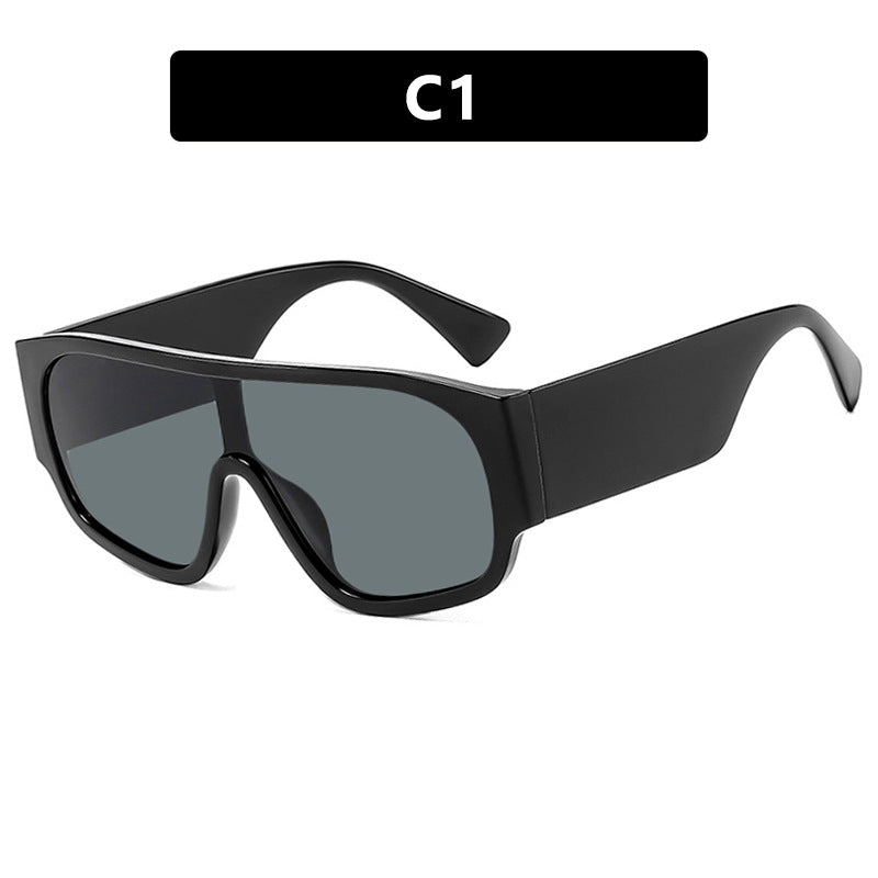Damen Modische Oversized-Sonnenbrille mit einzigartigem Design Brehn