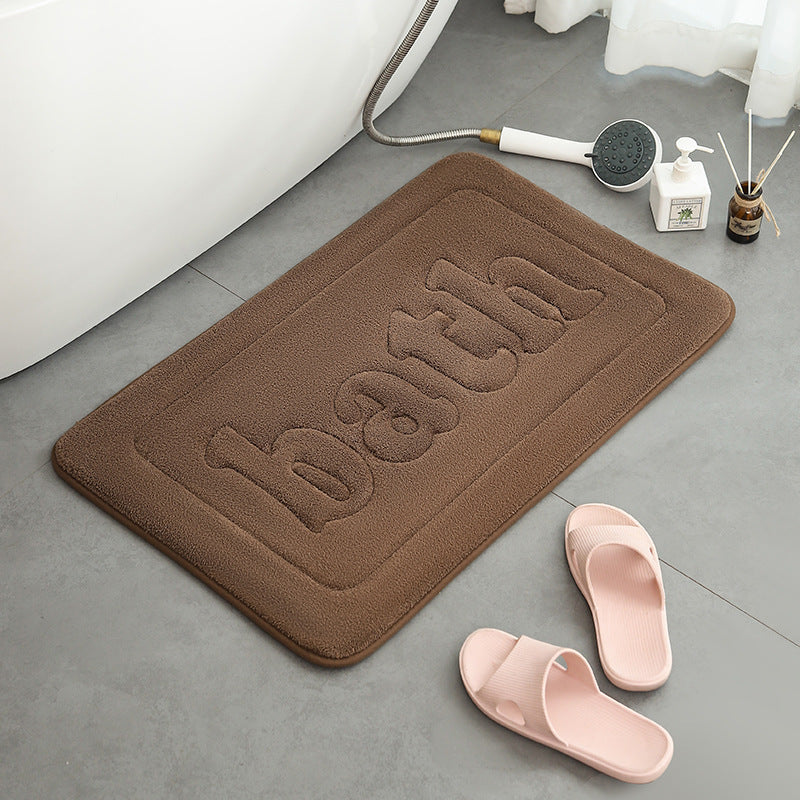 Absorbierende Memory-Schaum-Badematte Brehn