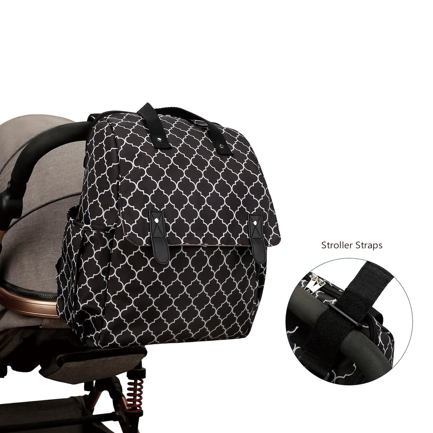 Praktischer Rucksack mit Ergänzenden Taschen Brehn