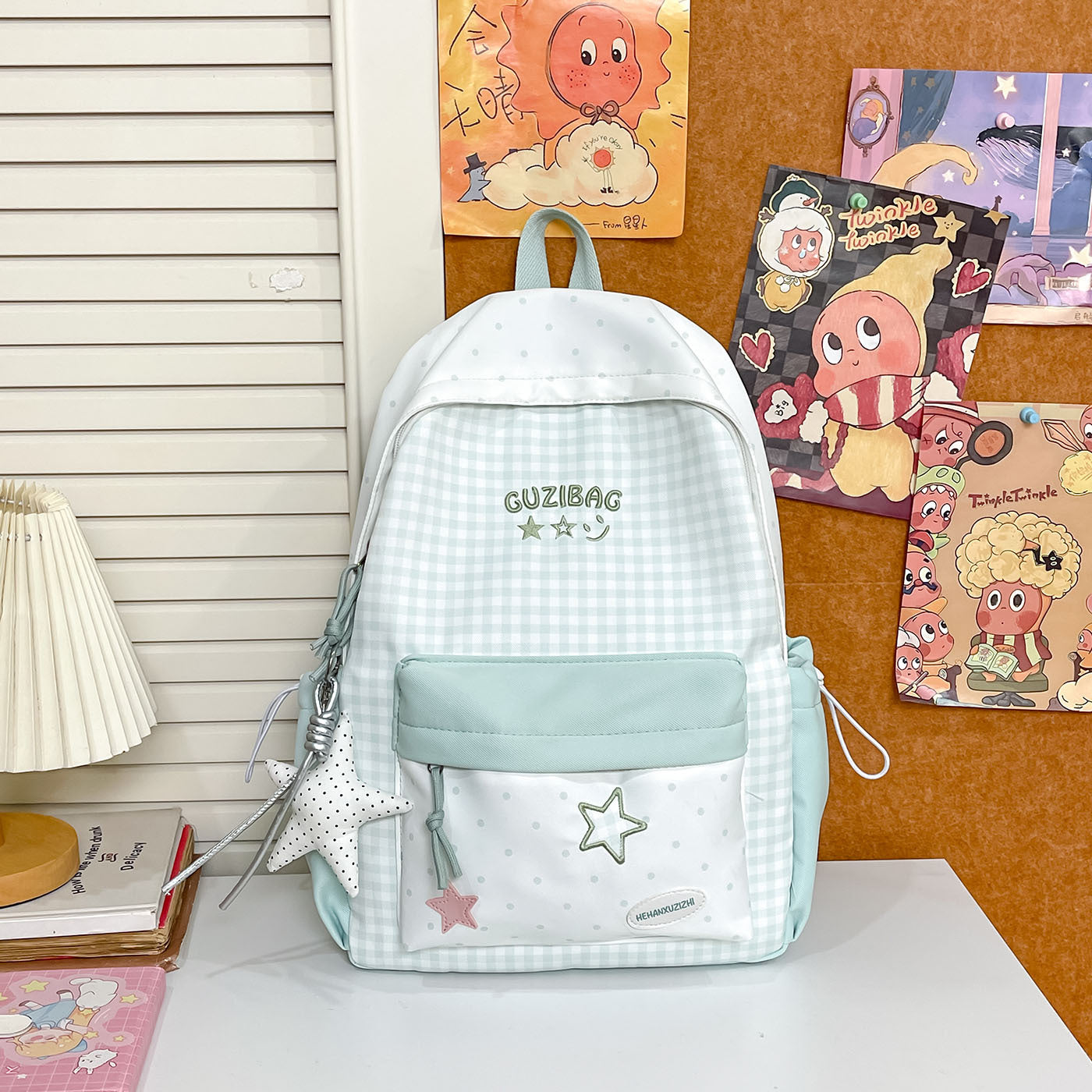 Niedlicher Charakter-Themen-Schulrucksack
